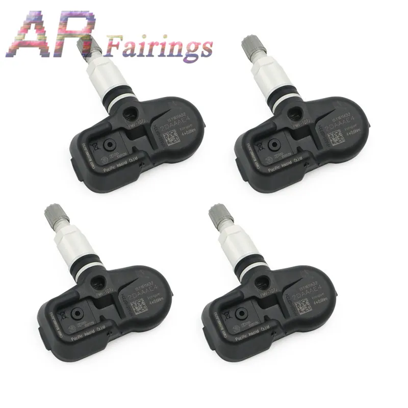 

Системы контроля давления в шинах, 4 шт., 42607-33011, 433 МГц