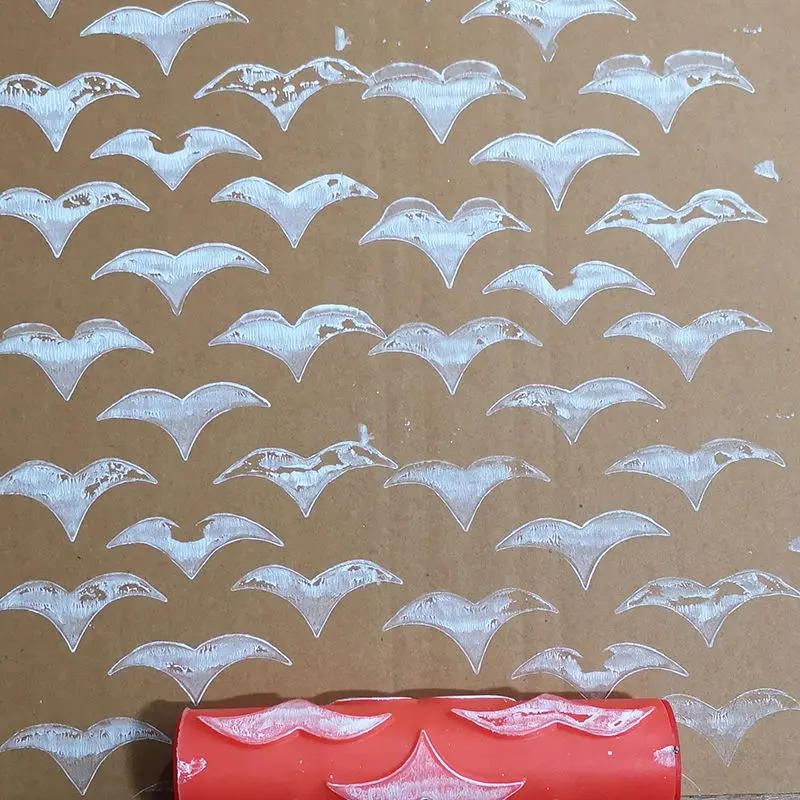 

Резиновая валиковая кисть 7 дюймов с узором