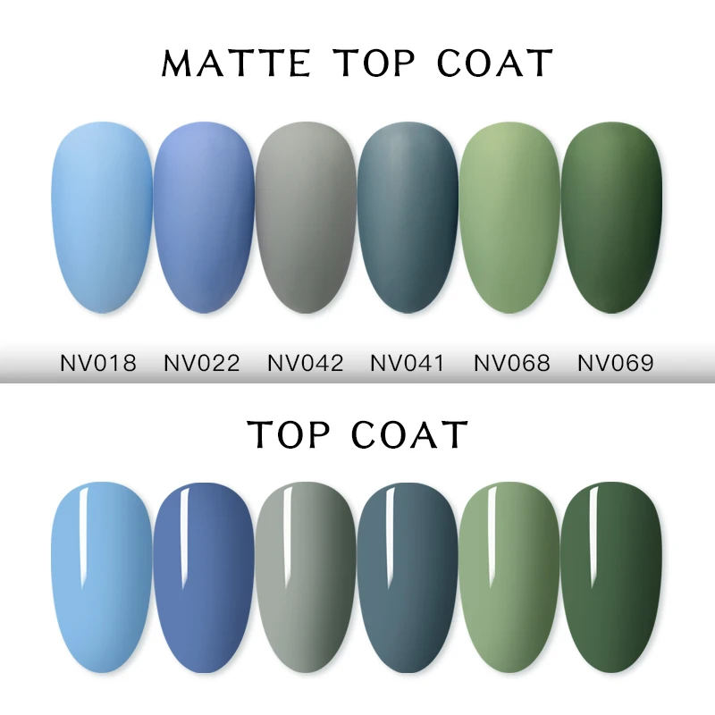 УФ Гель-лак для ногтей Vision 5 мл матовый Цветной необходимый Матовый верхний слой