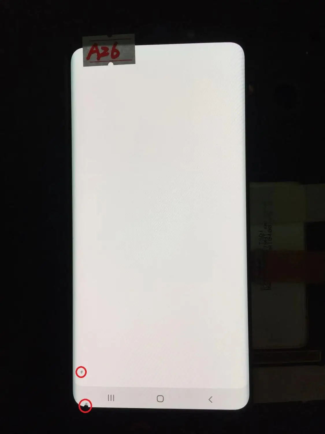 NO.A26 AMOLED Замена для SAMSUNG Galaxy S9 PLUS ЖК сенсорный экран дигитайзер без рамки G965 дисплей - Цвет: NO.A26