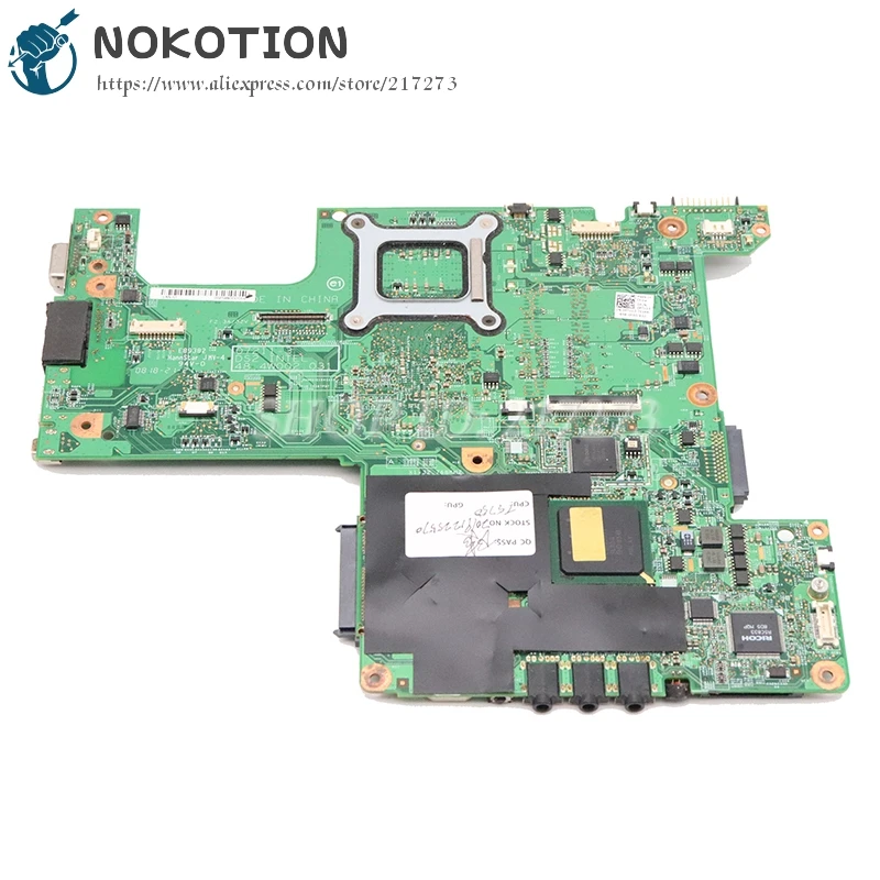 Материнская плата NOKOTION для ноутбука Dell Inspiron 1525 материнская 965GM DDR2 свободный ЦП CN