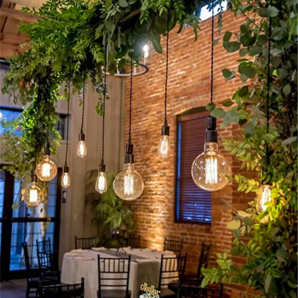 

NEW Drooping LED Commercial Grade Outdoor String Lights Sagging With Shape IP68 Waterpoof For Party Holiday Wedding Lighting
