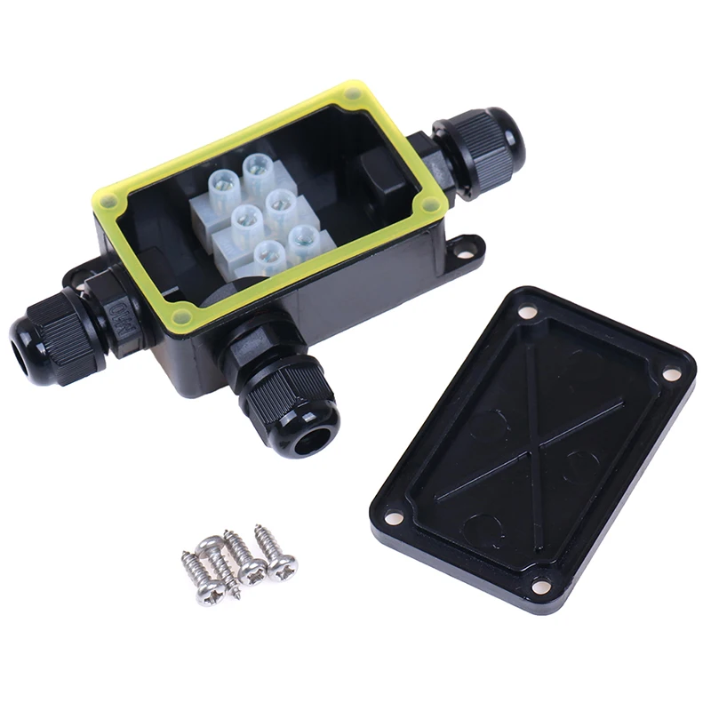 1 шт. 3 полосная распределительная коробка IP66 наружная Водонепроницаемая для