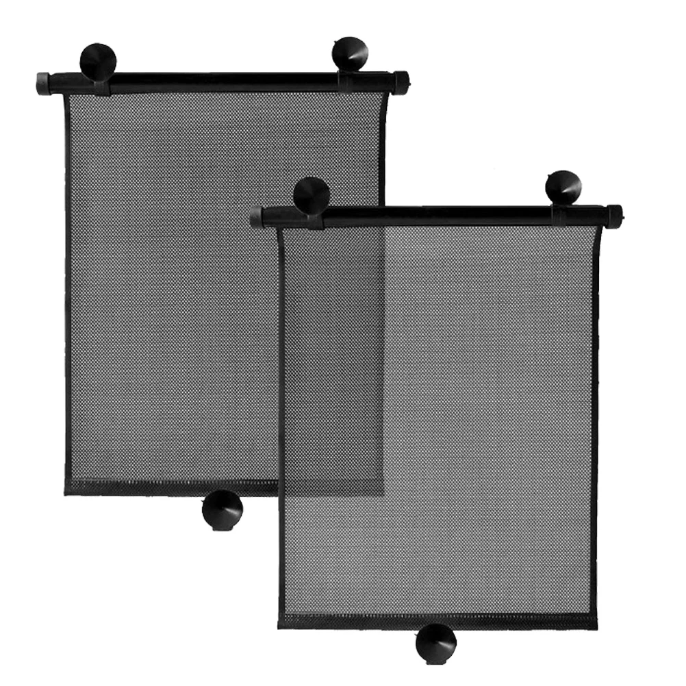 

2 Pcs Car Side Window Sun Shade Curtain for Baby and Kids Sun Protection Block