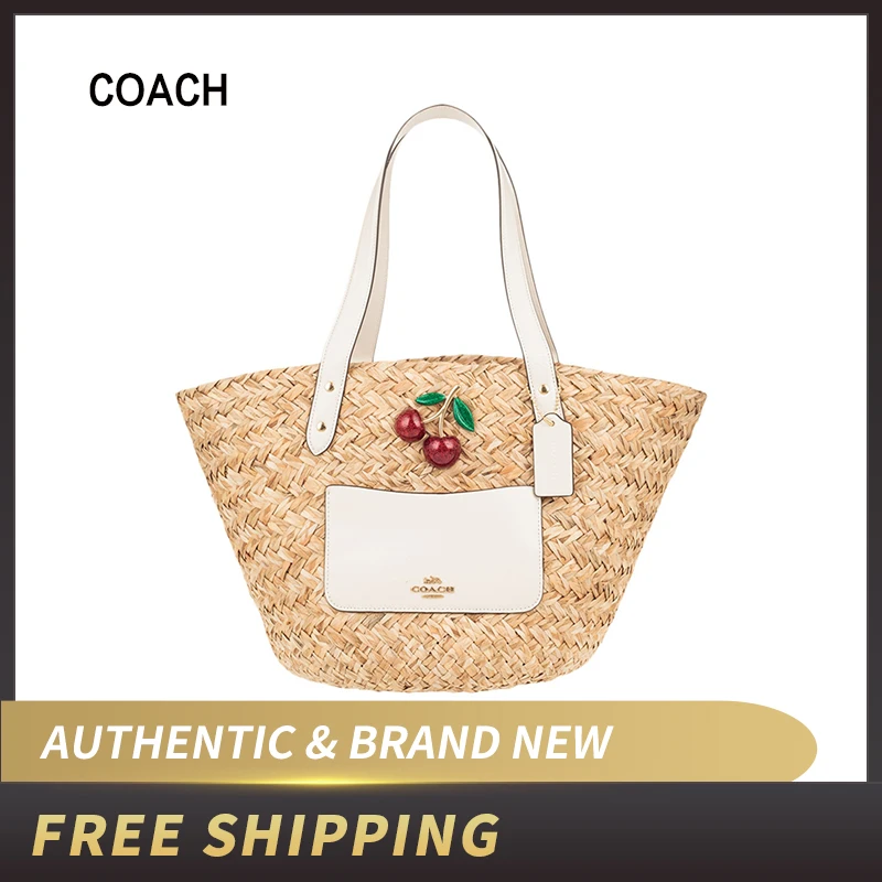Оригинальная и совершенно новая сумка тоут для корзины Coach F72705|Сумки с ручками| |