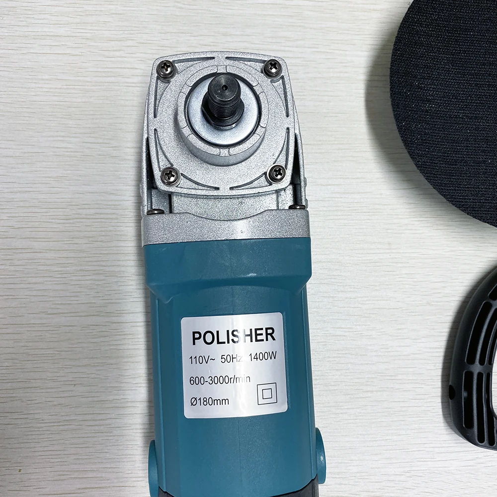 

7'' Dual Action Polisher 1200W Variable Speed Electric Polisher Shock and Polishing Machine Cleaner Polishing Pad