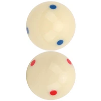 57 2mm standard billard ball resin pool table cue ball dot spot practice pool balls billiard accessories