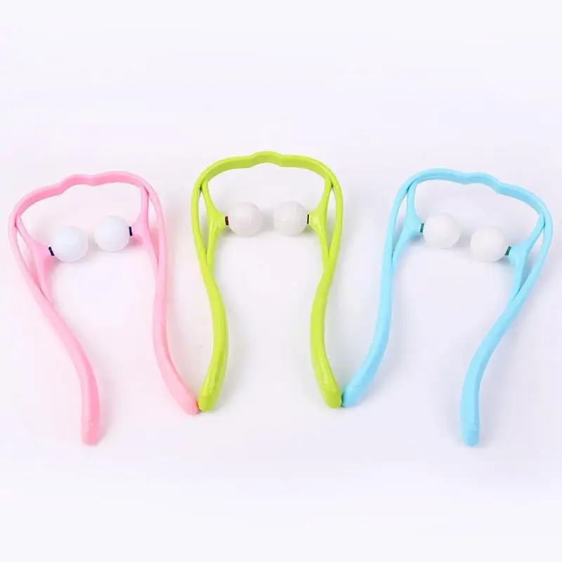 

3 Colors Neck Massager Plastic Pressure Point Therapy Neck Massageador Massagem for Neck Shoulder Trigger Point Health Care