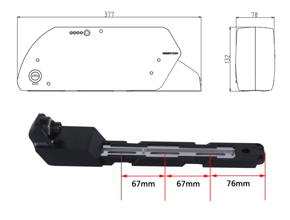 Аккумулятор для электровелосипеда, чехол Tigershark, пуховая трубка, USB 5 В, выход 10 S, 6 P, 13 S, 5 P, никелевые полоски, держатель для сотового телефона 18650