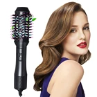 Одношаговая щетка для сушки волос Горячая расческа фен автоматический волшебный щипцы для завивки волос щетка для выпрямления волос Инструменты для укладки волос в салоне