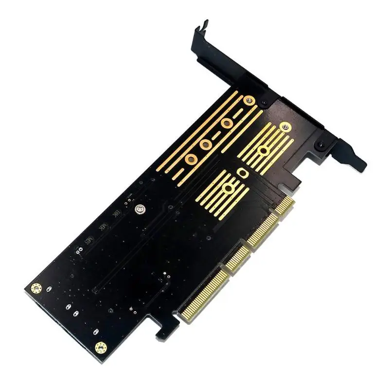 3 в 1 Msata PCIE M.2 NGFF NVME SATA SSD к PCI-E 4X SATA3 apapapter компьютерные расширительные карты для 8X 16X