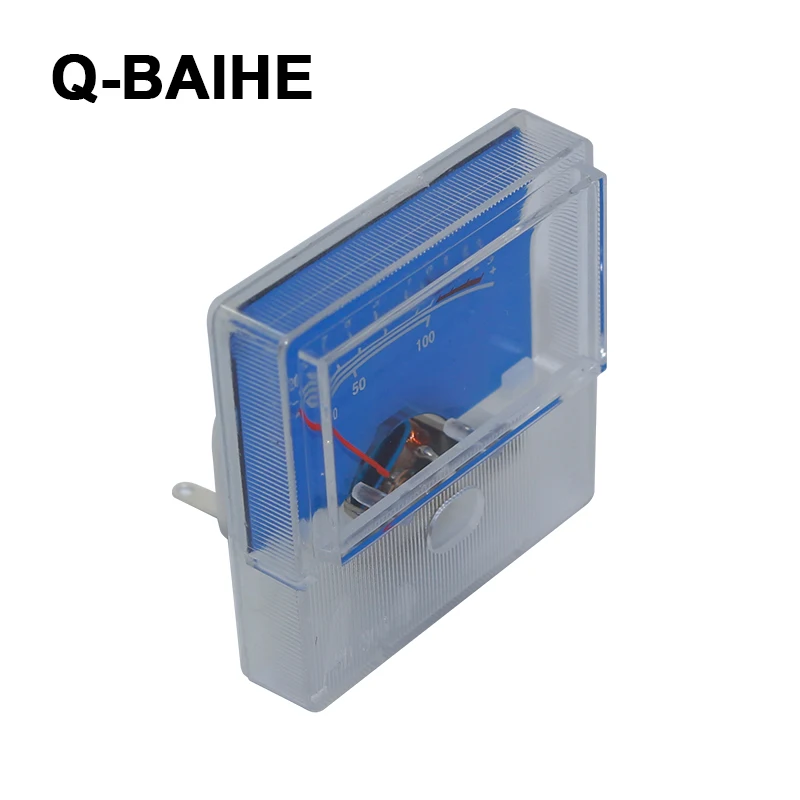 100 шт./лот панель VU Meter 250uA 650 40x40 мм без лампы синяя 20 ~ + 3 дБ SD|vu meter|panel meterpanel vu meter |