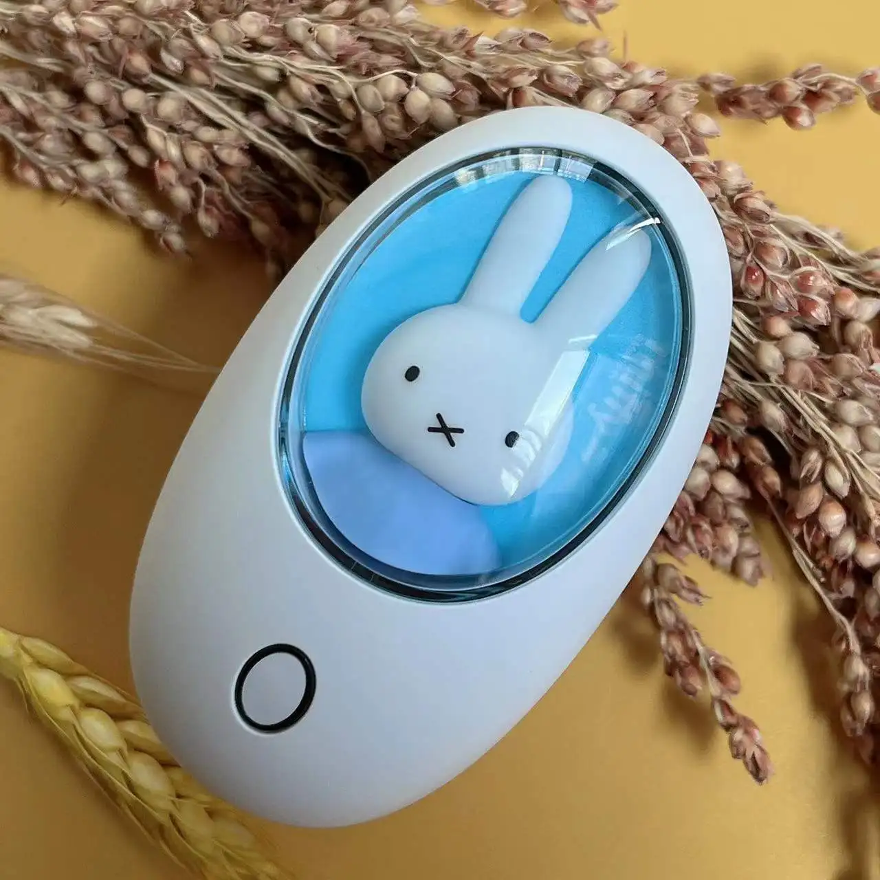 MiffyXMIPOW Egg shape design Rechargeable Hand-Warmer comes with window soft light Mini Hand Warmer Winter Portable USBPowerBank | Мобильные