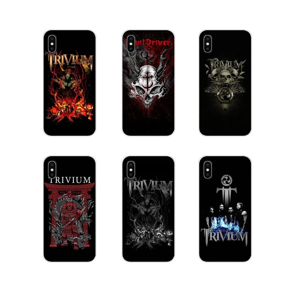 Аксессуары для телефонов Чехлы Motorola Moto X4 E4 E5 G5 G5S G6 Z Z2 Z3 G G2 G3 C Play Plus Trivium Metal Rock