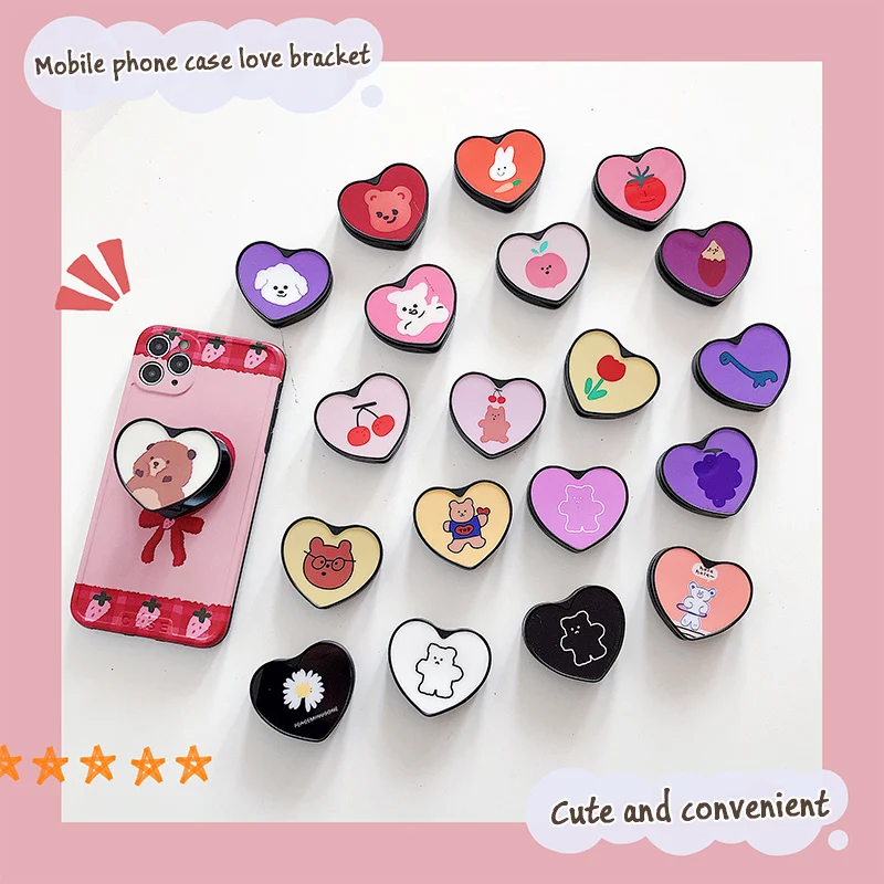 Симпатичный мультяшный складной держатель для смартфона Griptok мобильного