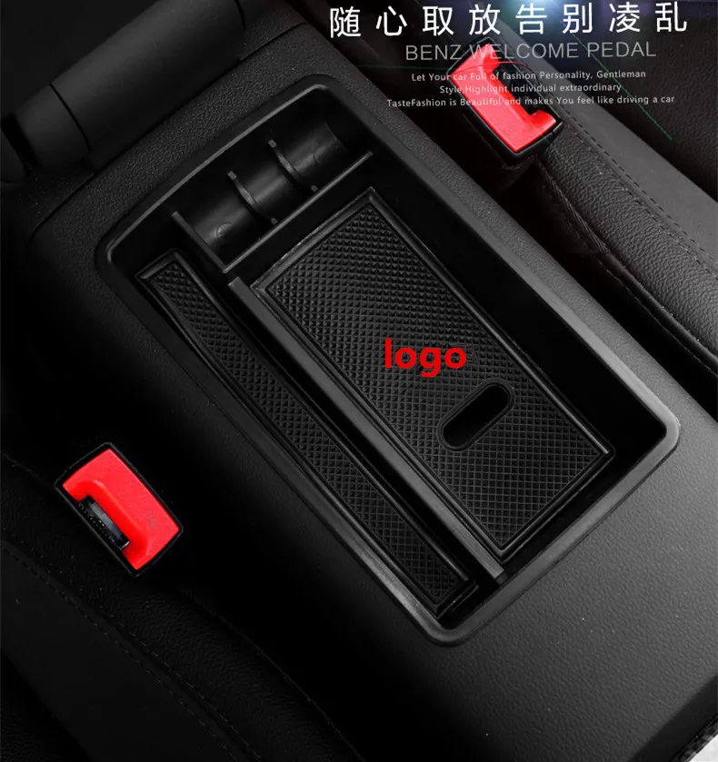 Черный контейнер для хранения перчаток из АБС-пластика Audi A3 S3 2012-2017 | Автомобили и