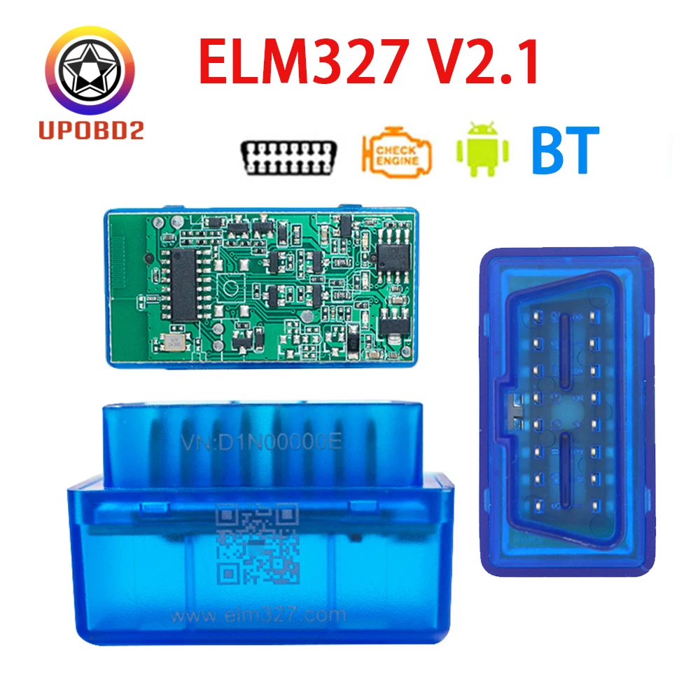 Автомобильный диагностический сканер ELM327 V2.1 OBD2 Bluetooth-совместимый 4 0 obd2