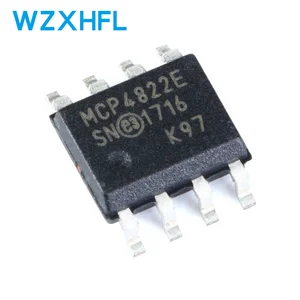 2PCS MCP4822-E/SN SOP-8 MCP4822-ESN SOP8 MCP4822-E MCP4822E MCP4822 4822E 4822 DAC digital-to-analog converter New
