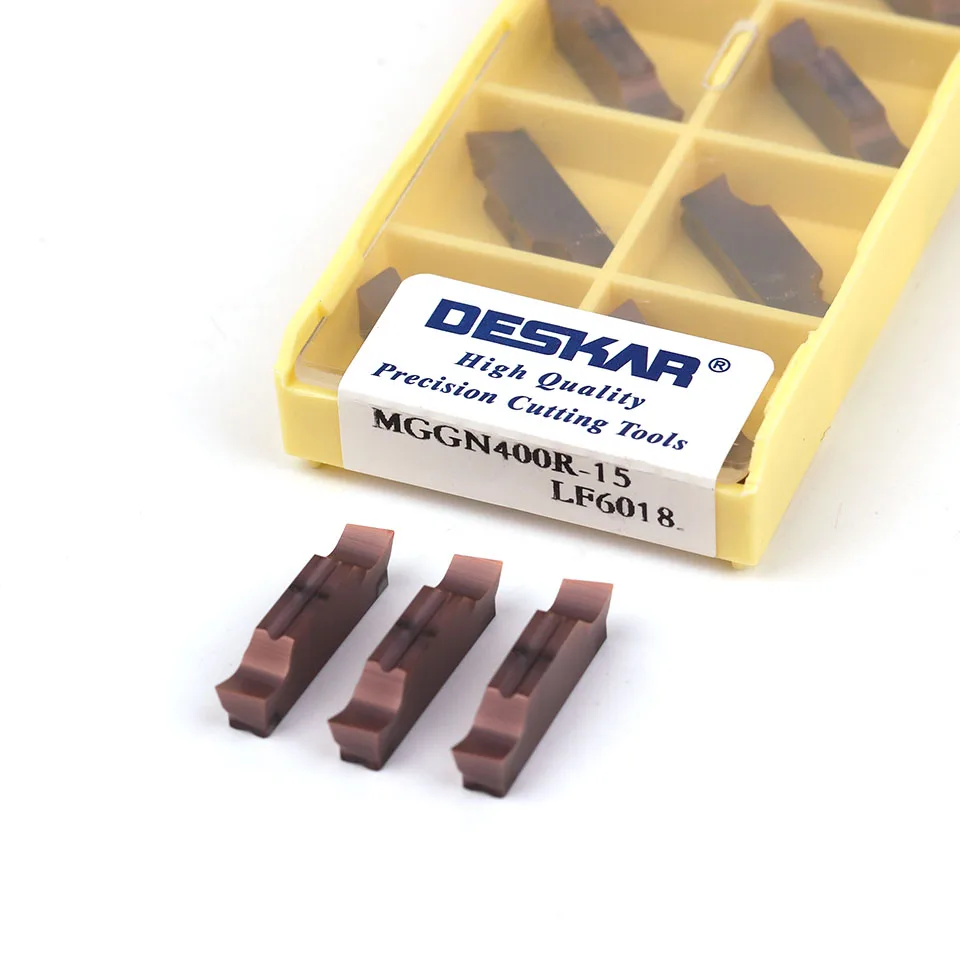

DESKAR MGGN300 R-8 R-15 MGGN150 MGGN200 MGGN250 MGGN400 MGGN500L-15 Carbide insert groove 3mm insert CNC lathe milling cutter