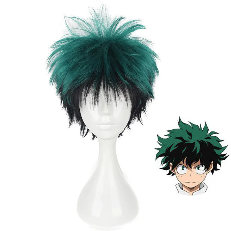 Мой герой Косплэй парики Баку без костюм шото Тодороки каминари Denki Katsuki Bakugo
