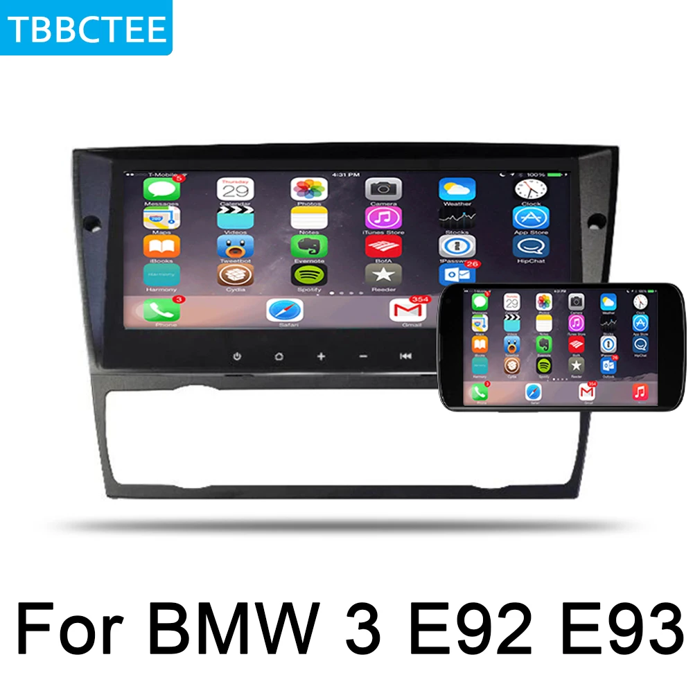 Для BMW 3 серии E92 E93 2004 ~ 2013 Автомобильная система Android мультимедийный плеер gps