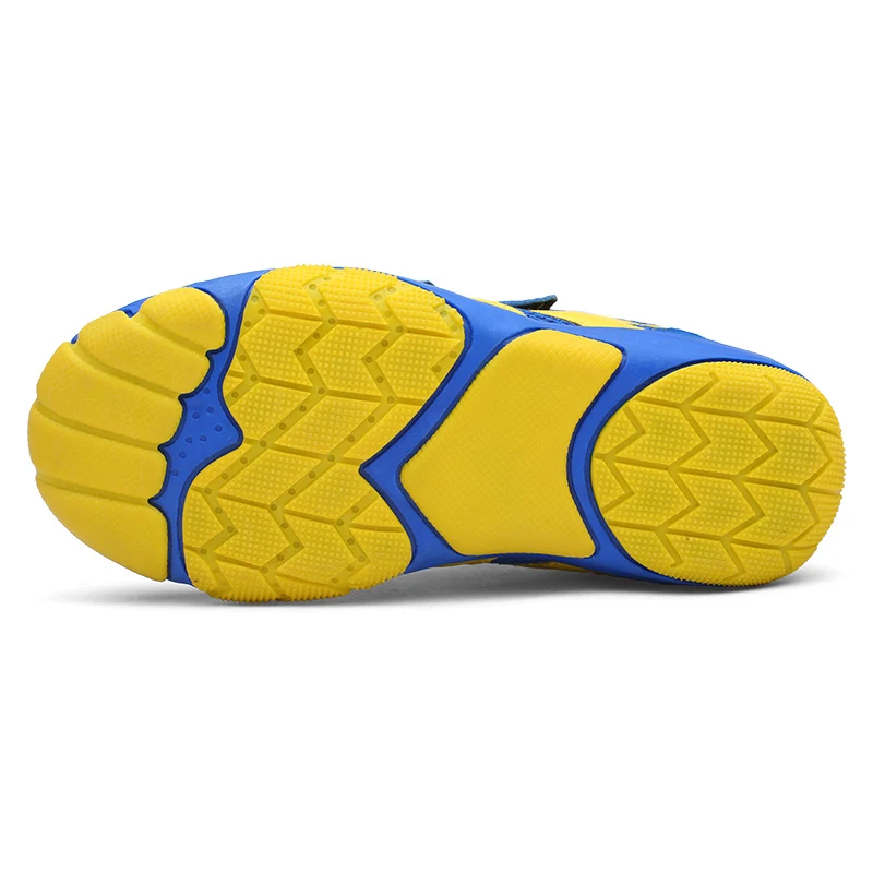 

Children Shoes For Boys Sneakers Running Kids Sport Shoes Net Mesh Leather Breathable TPR Lightweight School Shoes
