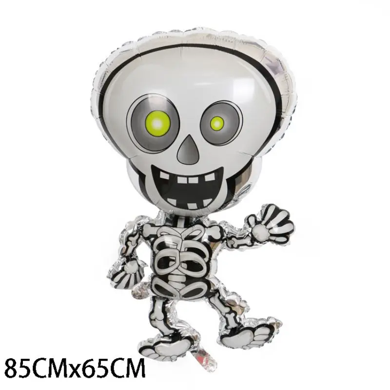 Украшение на Хэллоуин 42 шт. 10 дюймов тыква Череп принт латексный воздушный шар