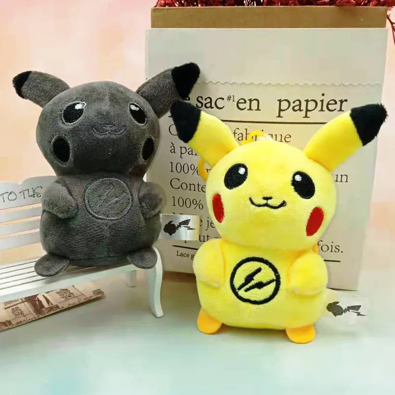 3D Аниме Фигурка Pokemon Go брелок милый мультяшный кулон в виде животного плюшевый