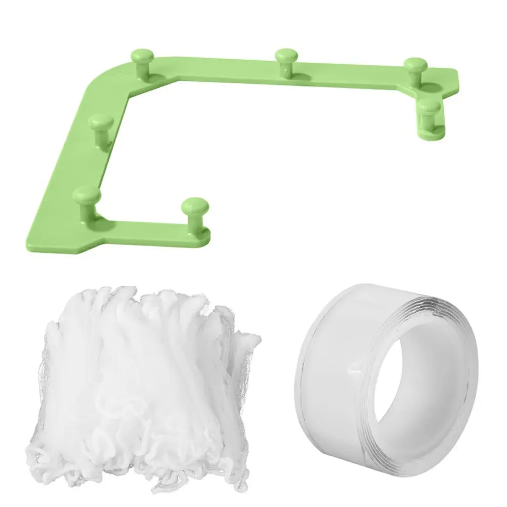 

Kitchen Sink Filter Drain Rack Set Large Capacity Design Smooth Drainage Nano Adhesive Paste Design