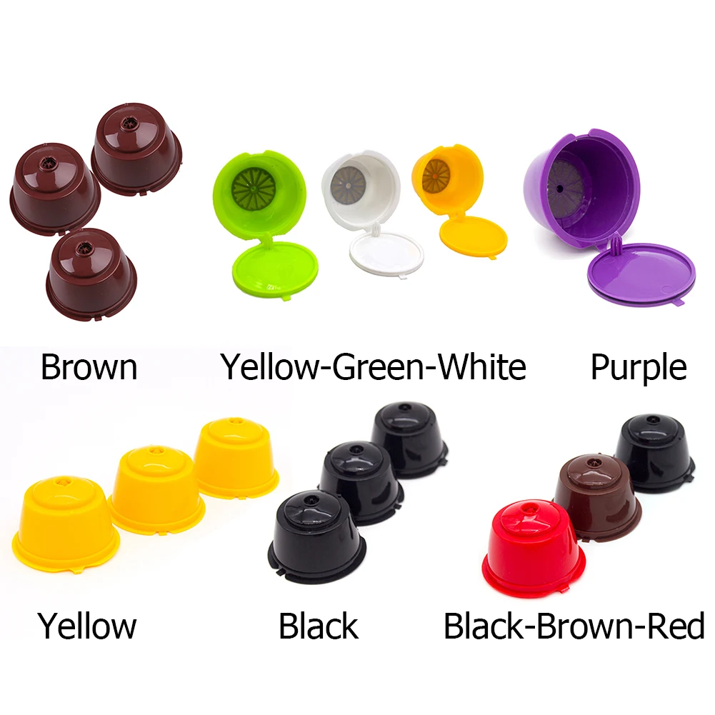 3 шт. многоразовые кофейные капсулы для Nespresso Dolce Gusto | Дом и сад
