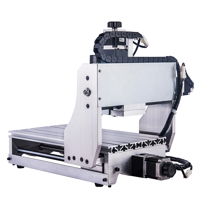 

4 axis mini cnc router 3020 300w spindle woodworking lathe machine Ball screw for PVC Acrylic Plastic Wood