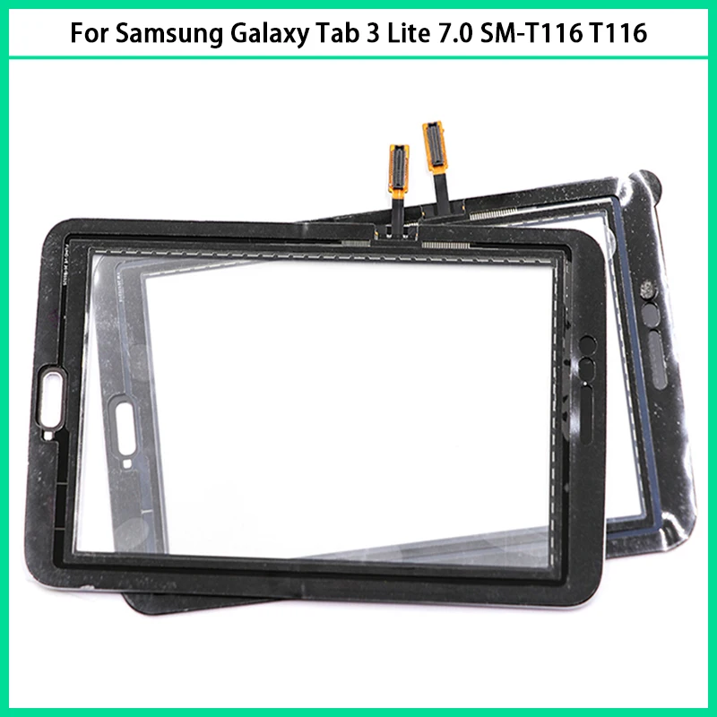 

New T116 Touchscreen For Samsung Galaxy Tab 3 Lite 7.0 SM-T116 Touch Screen Panel Digitizer Sensor Front Glass Replace