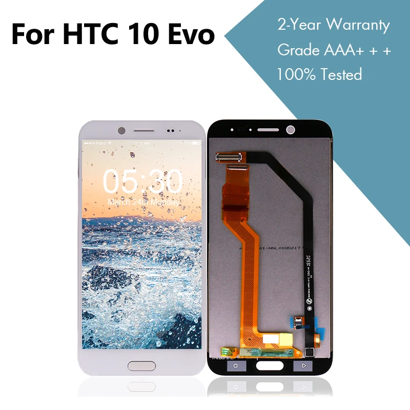 Для htc 10 EVO ЖК дисплей сенсорный дигитайзер сборка панель Дисплей для экран lcd
