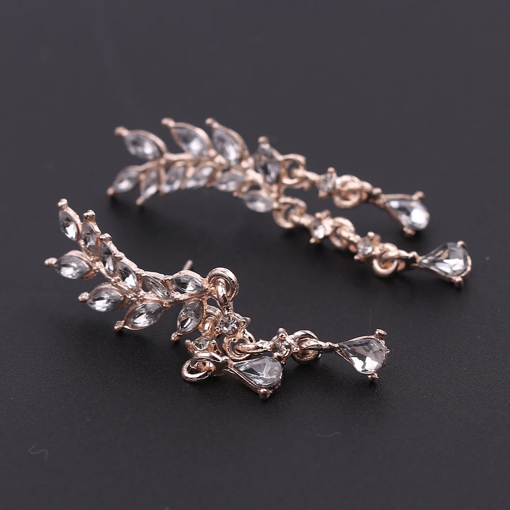 Новые женские серьги в виде длинных кристаллов|Серьги-подвески| |