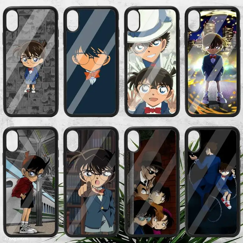 

Detetive conan jimmy kudo anime Phone Case TPU For iPhone X XR XS 11 12 mini Pro MAX 6 6S 7 8 Plus SE 2020