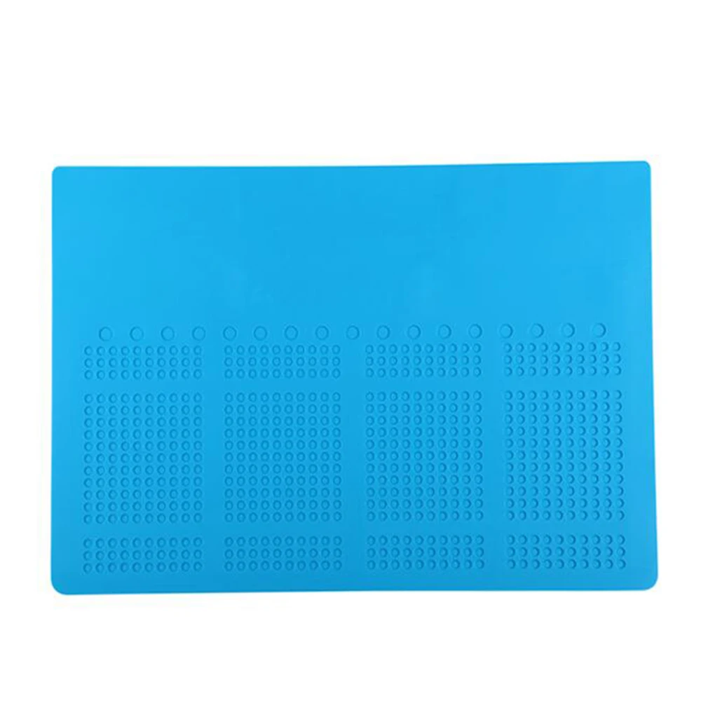 Термостойкий изоляционный мягкий силиконовый рабочий коврик настольная