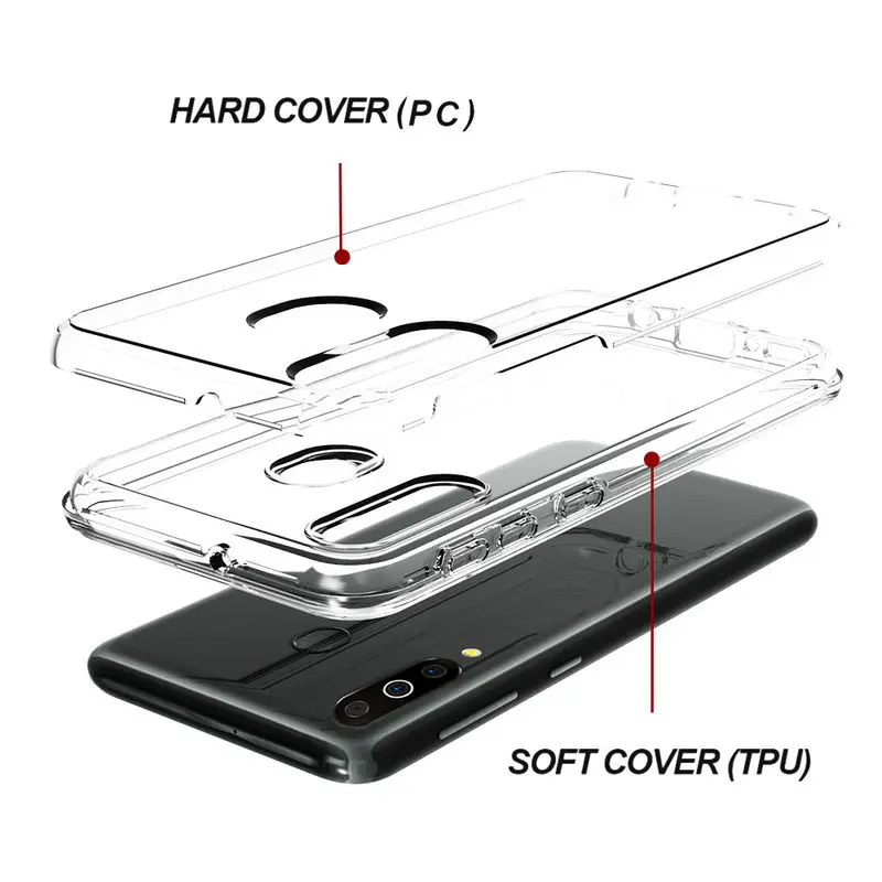 

Ultra Thin Case For Samsung Galaxy M30 Silicon Soft Phone Cover For Samsung M 30 A40S M305 Luxury Transparent Protection Cases