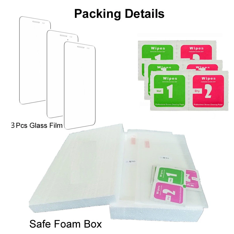 3 Pack Protective glass on for Samsung Galaxy A8 2018 screen protector Plus a8plus tempered film | Мобильные телефоны и