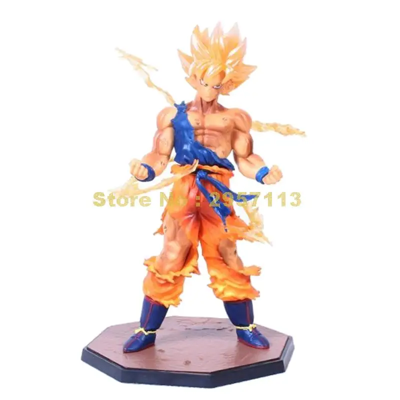 Аниме Жемчуг дракона Дракон Мяч z Супер Саян Сын Гоку Коллекционные Фигурки из