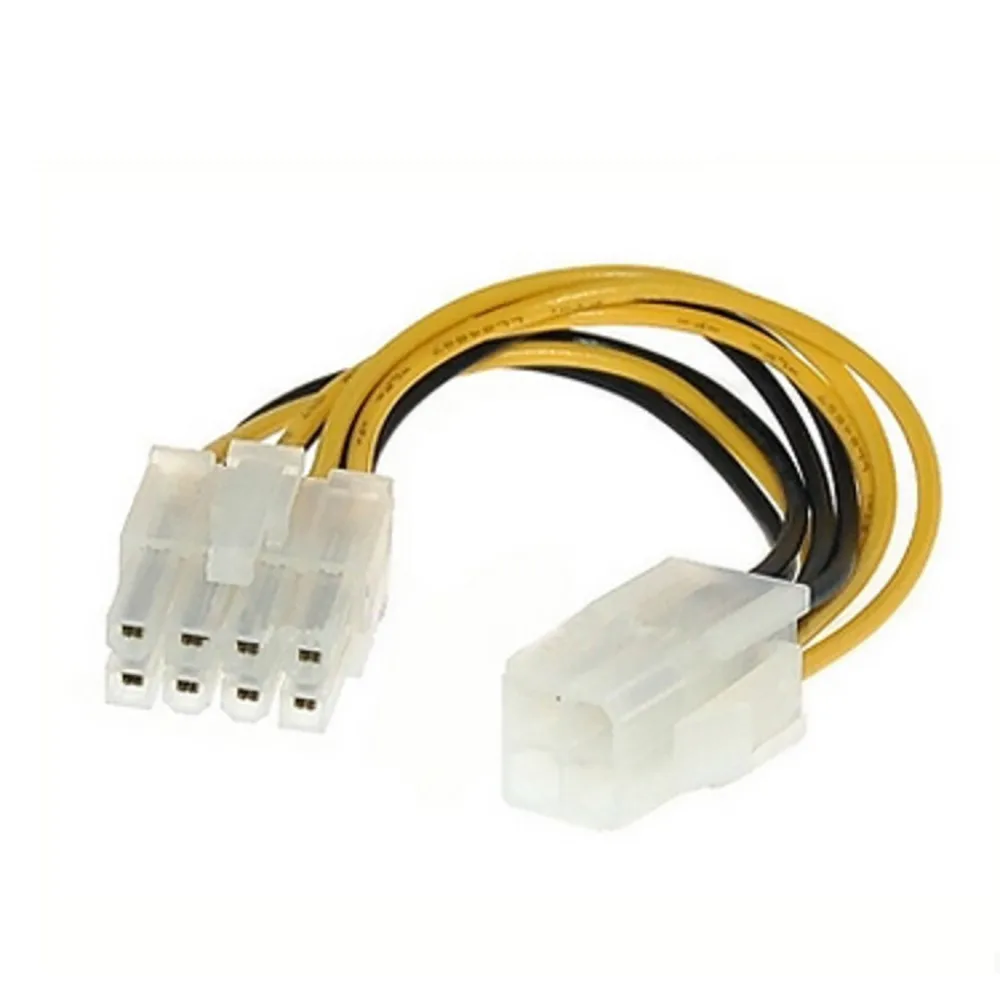 ATX 4 Pin Male to 8 Female EPS адаптер для кабеля питания | Компьютеры и офис