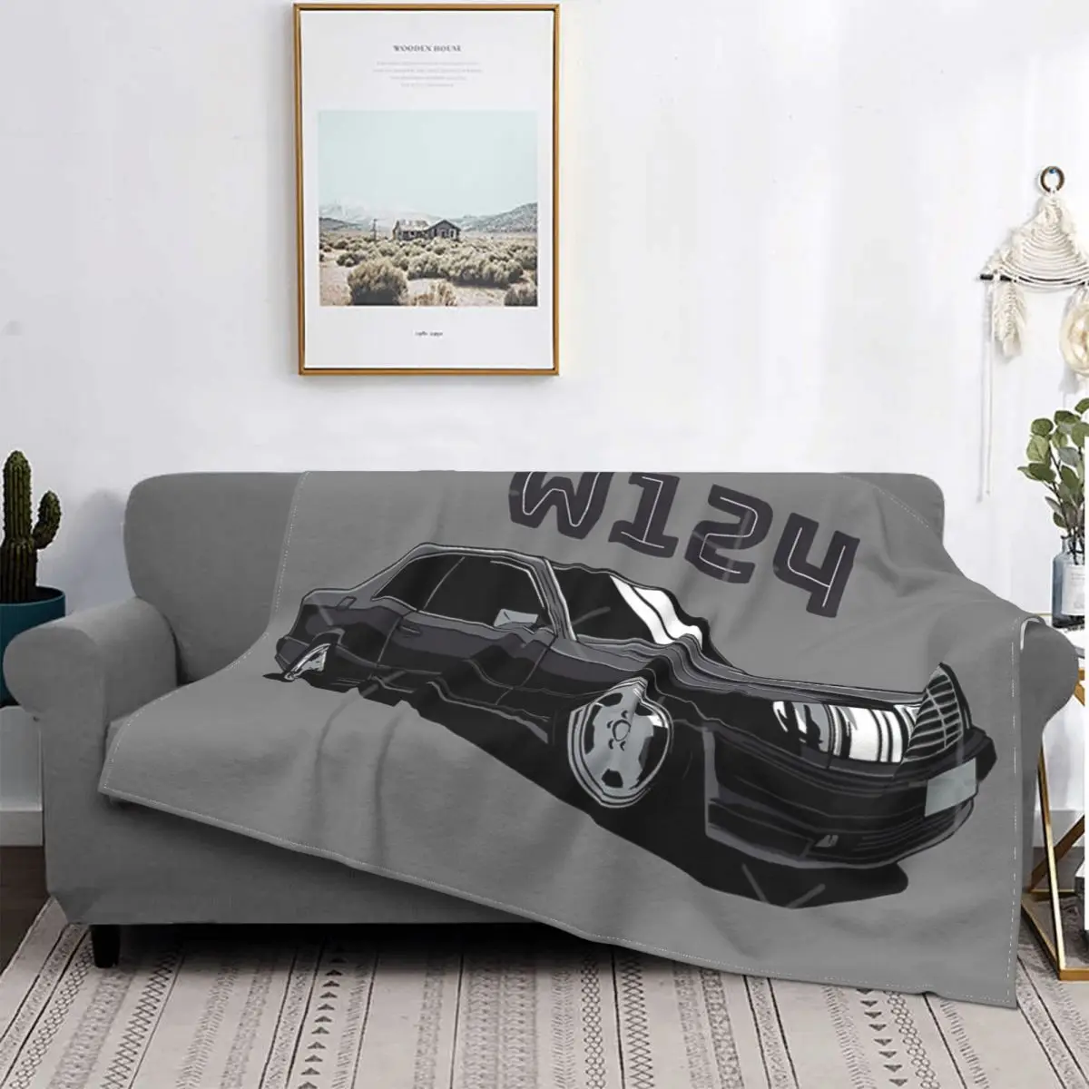 

W124-Manta a cuadros para cama, funda para sofda, mantas a cuadpara Baby
