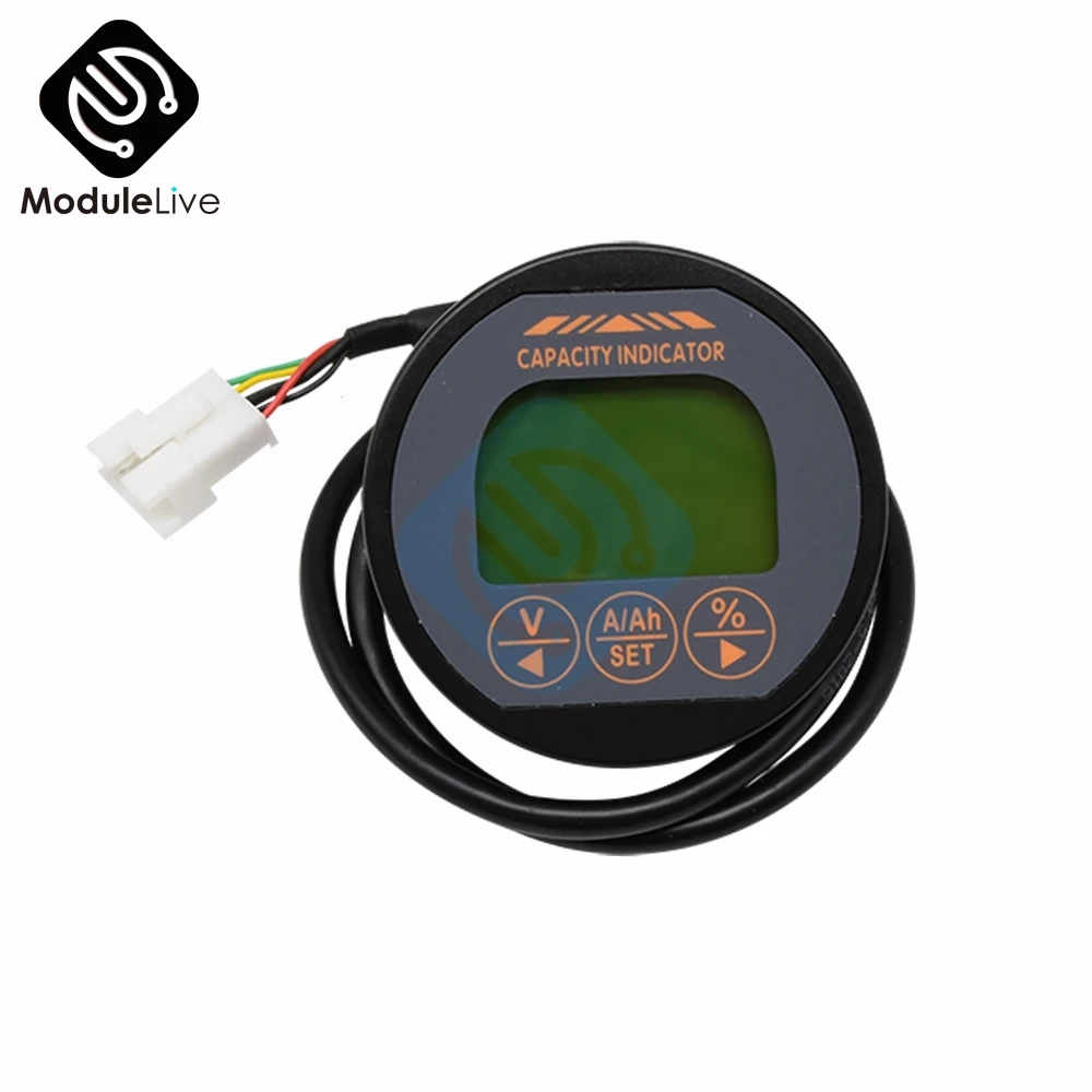 Тестер емкости аккумулятора вольтметр-амперметр измеритель тока для батареи