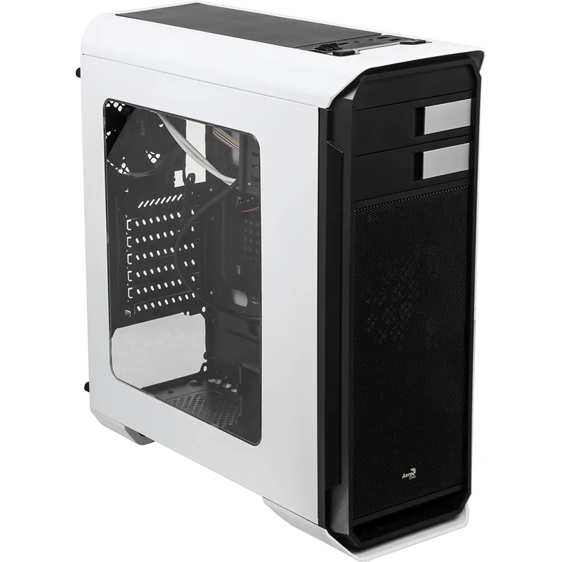 Корпус Aerocool AERO 500 WINDOW белый без БП ATX 4x120mm 2xUSB2.0 1xUSB3.0 audio bott PSU|Корпуса для