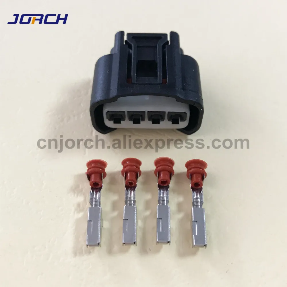 1 set of female 1 Набор 4 Pin зажигания вилка катушки автоматический кабель Разъем 7283-7449-30 11885 для TOYOTA COROLLA VIOS COROLLA CAMRY Highlander RAV4 - Цвет: 1 set of female