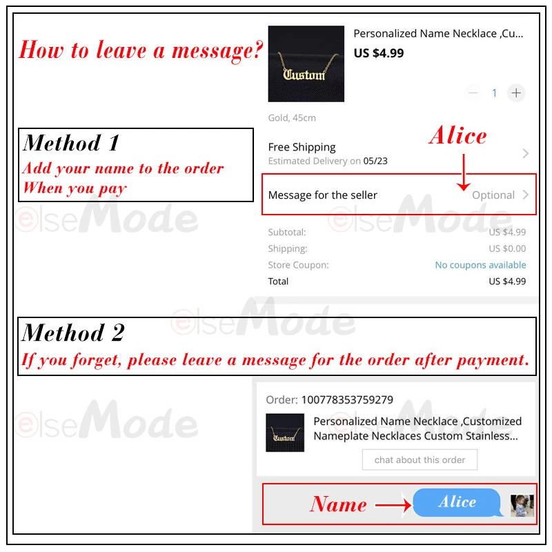 

Auxauxme Custom Name and Year Necklaces Golden Stainless Steel Personalised Nameplate Date Pendant Necklace Women Men Gifts