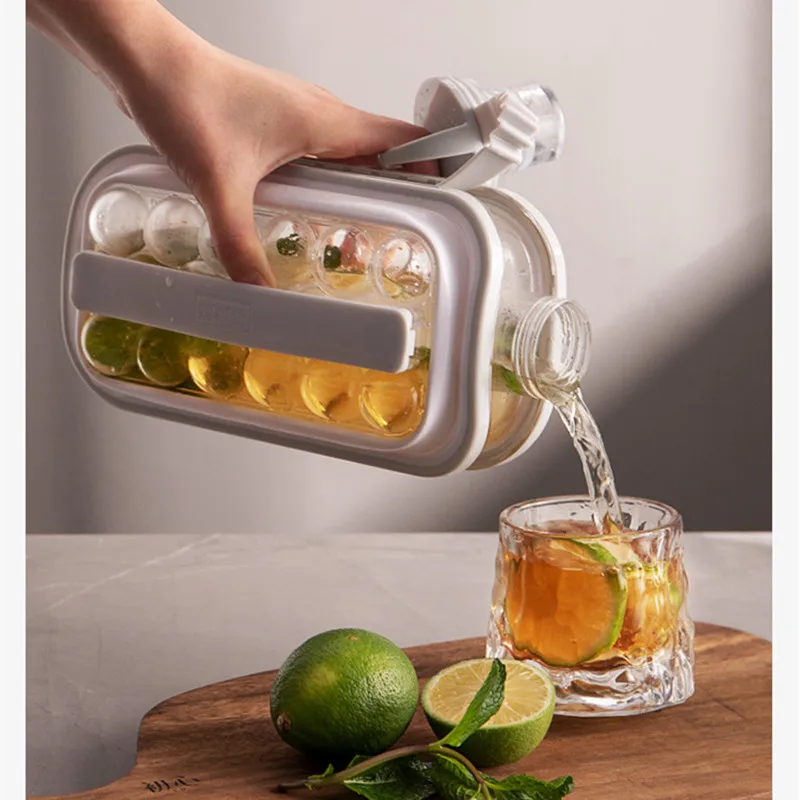 

Устройство для приготовления льда, бутылка, чайник для льда, портативный 2 в 1 для виски, коктейлей, напитков, «сделай сам», круглые шарики для...