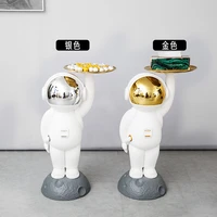 home decor originality astronaut tray storage ornaments figurines for interior resin decoration sculptures and statues receive
