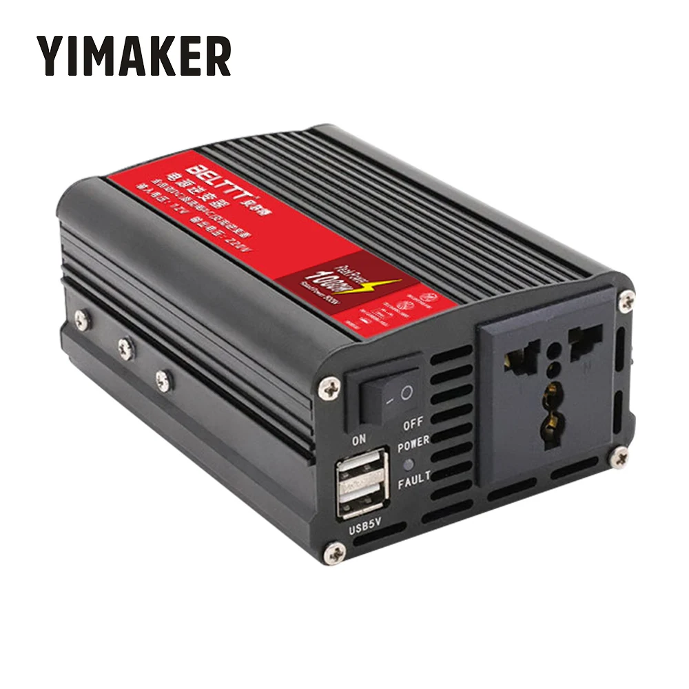 SUNYIMA12V/24 В 220 1000 Вт модифицированный синусоидальный инвертор частоты