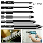 Набор алмазных сверл 45681012 мм, 10 шт.