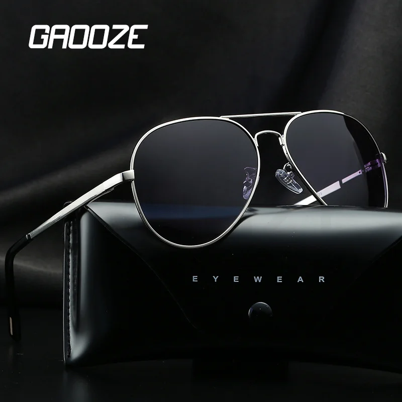 Солнцезащитные очки-авиаторы GAOOZE для мужчин и женщин Поляризационные солнечные